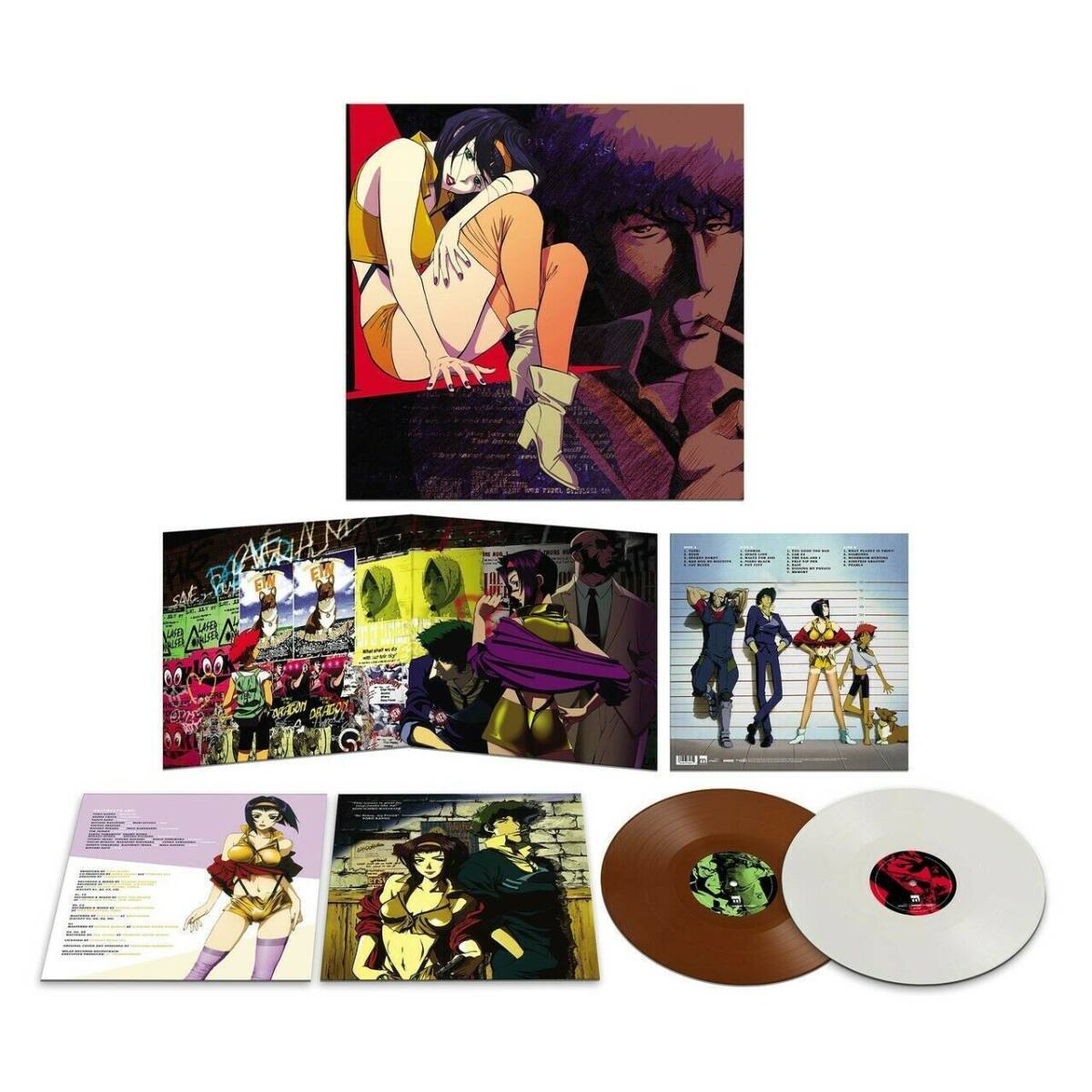 カラー盤 2LP★ カウボーイビバップ サントラ ★ 菅野よう子 Cowboy Bebop サウンドトラック OST The Seatbelts シートベルツ レコードの画像3