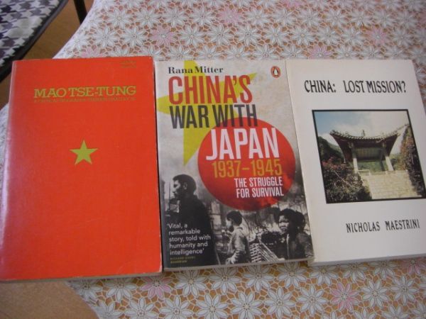 英文中国洋書 21冊 China's War With Japan、Red Star Over China、Maotse-Tung、Huang Hsing and The Chinese Revolution 他 A3の画像4