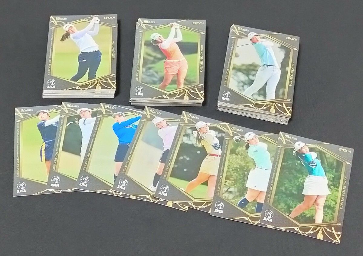 吉田優利 女子ゴルフレギュラーカード2023全89枚コンプ