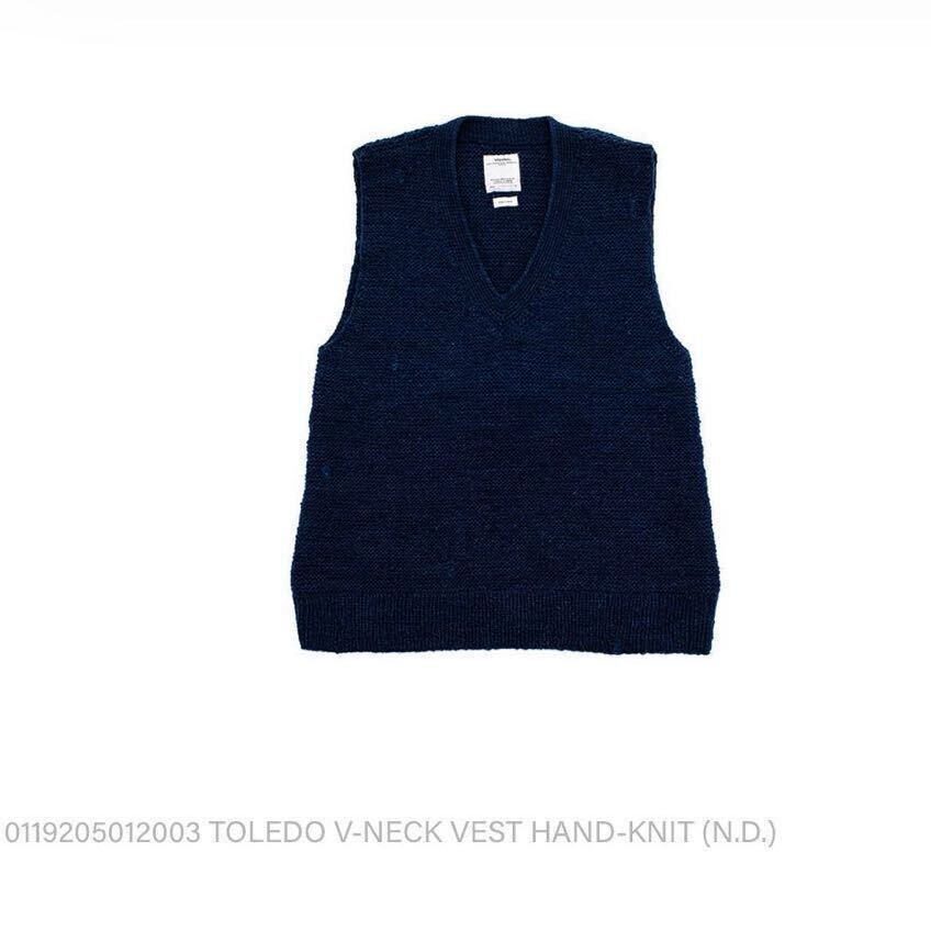 visvim TOLEDO V-NECK VEST HAND-KNIT (N.D)_画像4