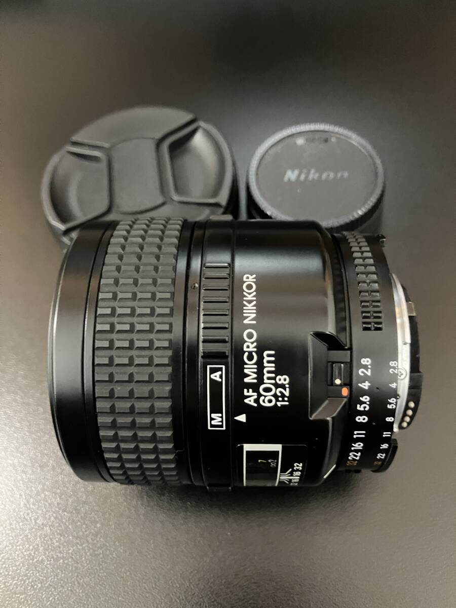 ニコン Nikon AF MICRO NIKKOR 60mm F2.8 1:2.8　マイクロニッコール　オートフォーカスレンズ　現状品　2301778_画像1