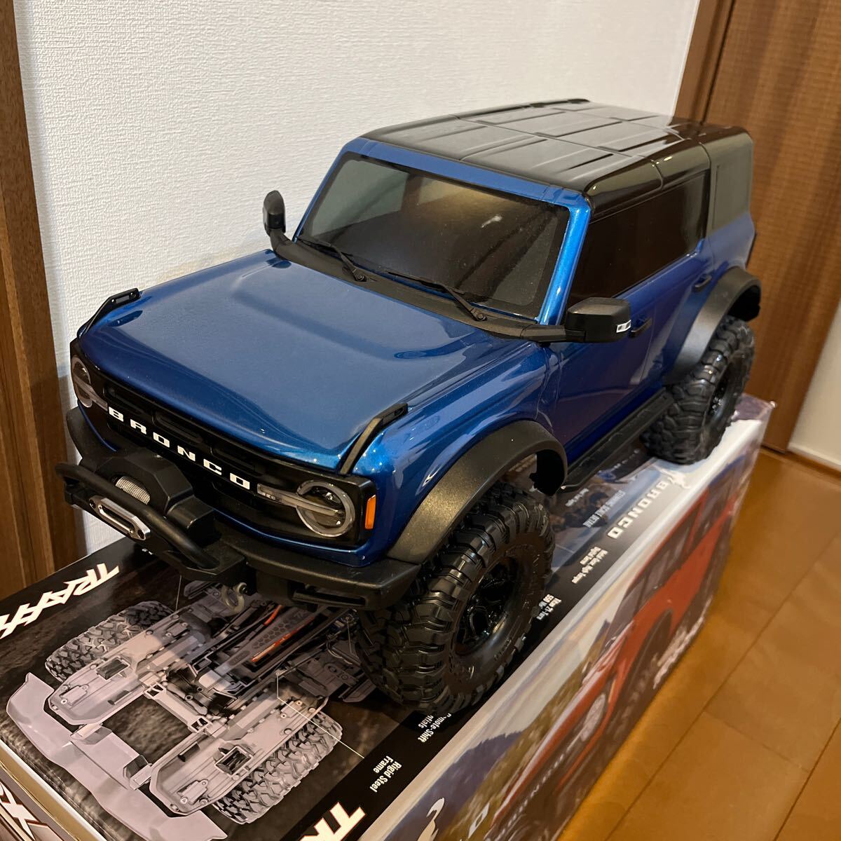 トラクサス　TRX4 ブロンコ　ブルー_画像4