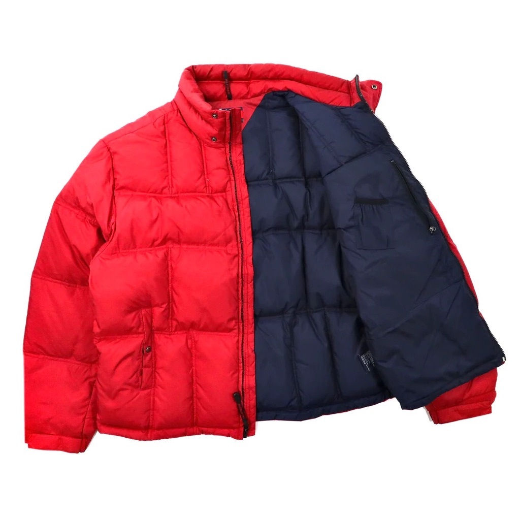 TOMMY HILFIGER ダウンジャケット XL レッド ナイロン 90年代_画像6