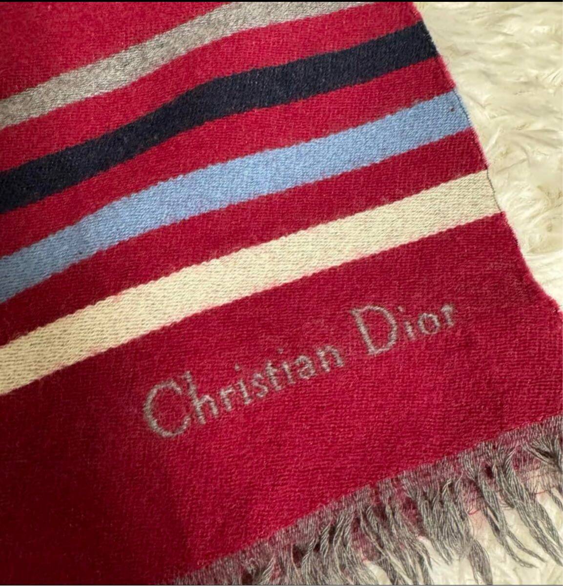 【正規品保証】クリスチャンディオール Christian Dior マフラー_画像2