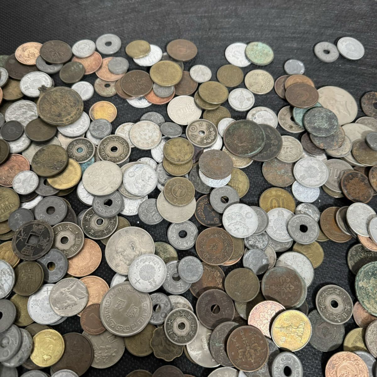 1円〜 古銭日本 外国硬貨 日本銀貨 銅貨　まとめて_画像7