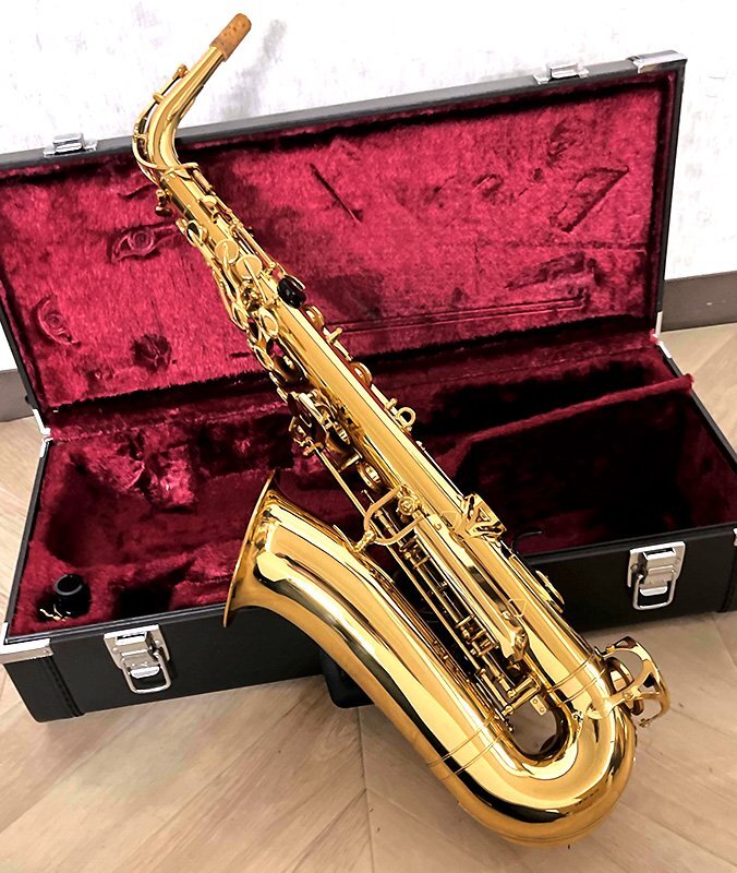 ^YAMAHA YAS-34II Alto saxophone mousepiece * hard case attached Yamaha ^