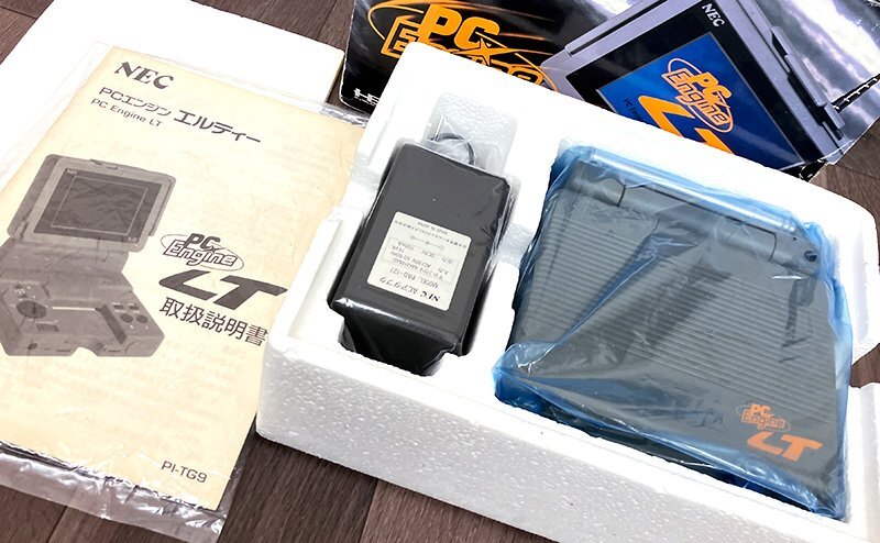 ■動作品■NEC PI-TG9 PCエンジンLT 電源アダプタ・説明書・元箱付属 PC Engine LT■の画像4