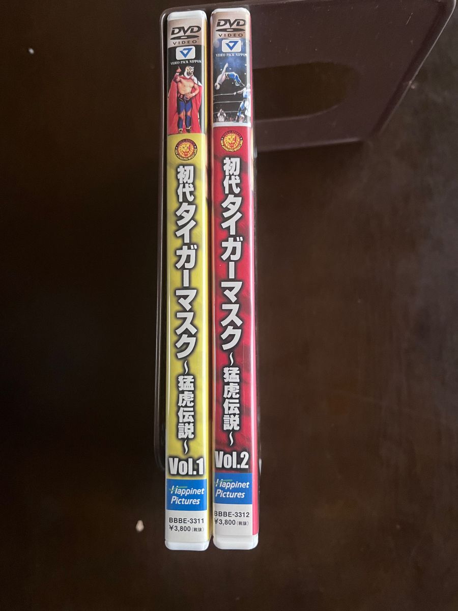 初代タイガーマスク ~猛虎伝説~ Vol.1 2 DVD2本セット