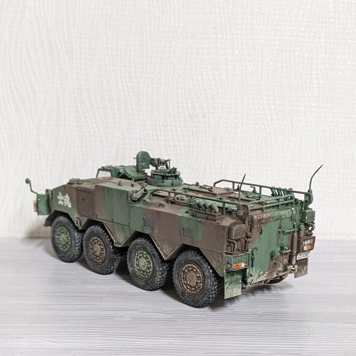 1/35 1/72 自衛隊 ９６式装輪装甲車 16式機動戦闘車 2台 セット 装甲車 プラモデル 完成品_画像3