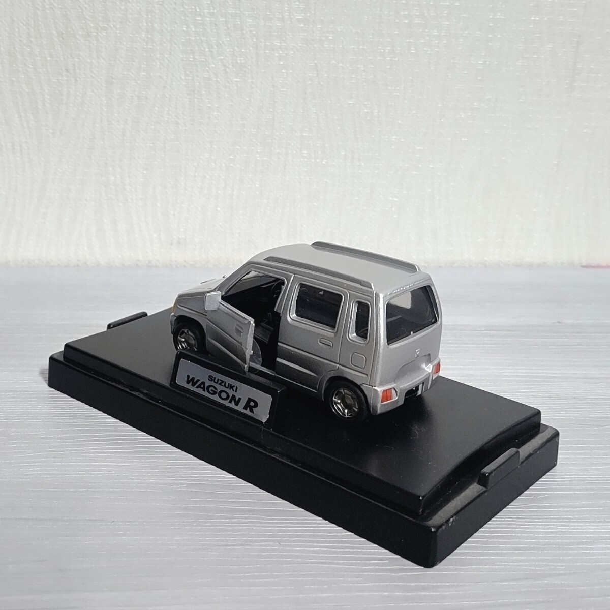 MTECH 1/43 スズキ ワゴンR SUZUKI WagonR ダイキャスト ミニカー グレーの画像7