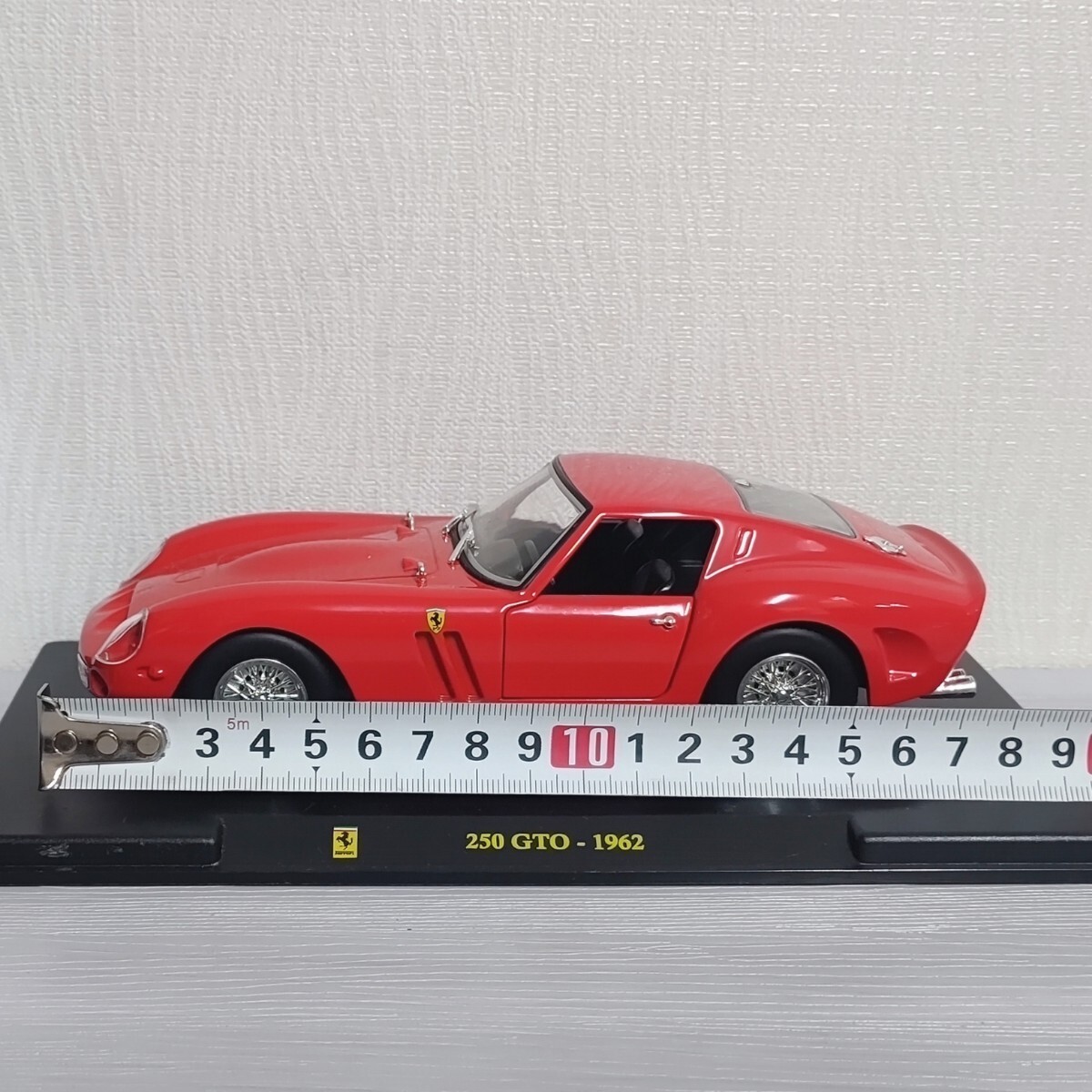 1/24 Ferrari 250 GTO 1962 フェラーリ ダイキャスト ミニカー デアゴスティーニの画像7