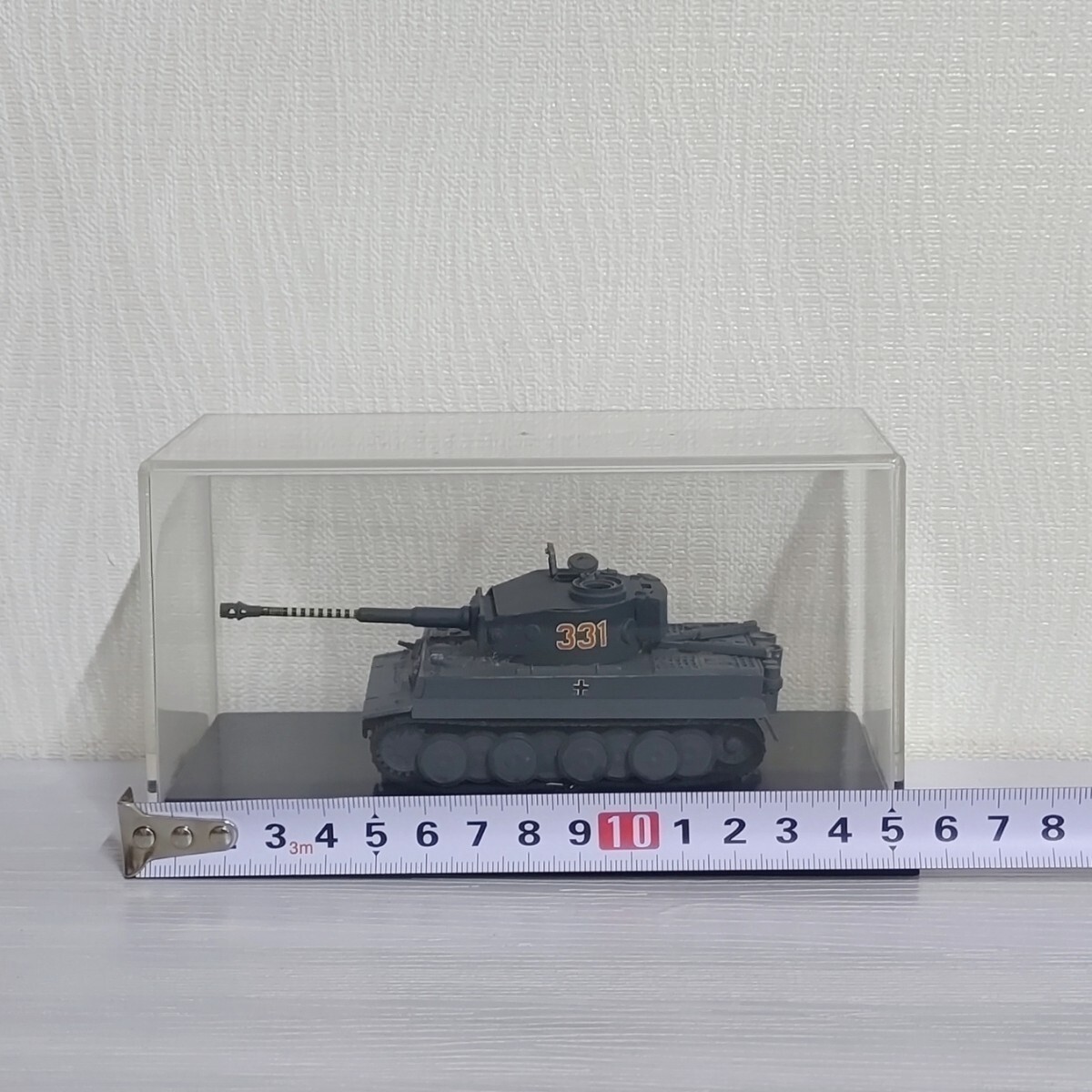 ハセガワ 1/72 ドイツ軍 Ⅵ号戦車 ティーガーI プラモデル 完成品 第二次世界大戦 戦車 タイガー1 四号戦車の画像7
