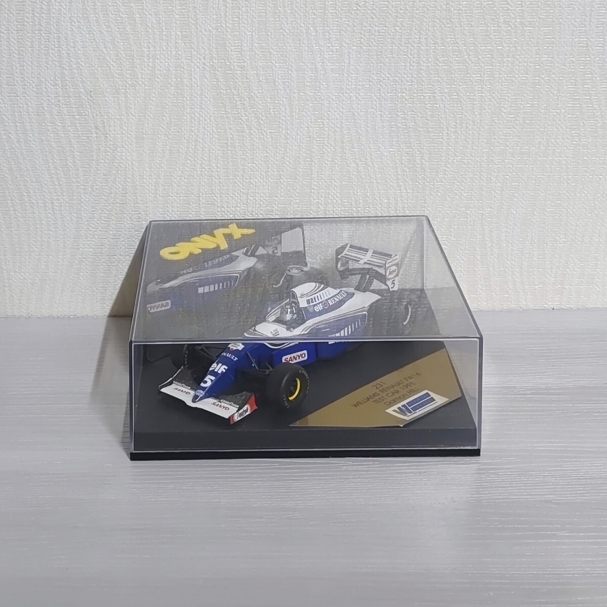 ONYX 1/43 F1 ウィリアムズ ルノー FW16 デイモン・ヒル 1996 ダイキャスト ミニカー Williams Renault_画像5