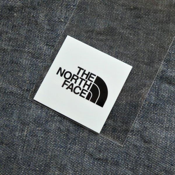 TNF Logo Sticker Mini NN32350 ステッカー 4枚セット 新品 防水素材の画像4