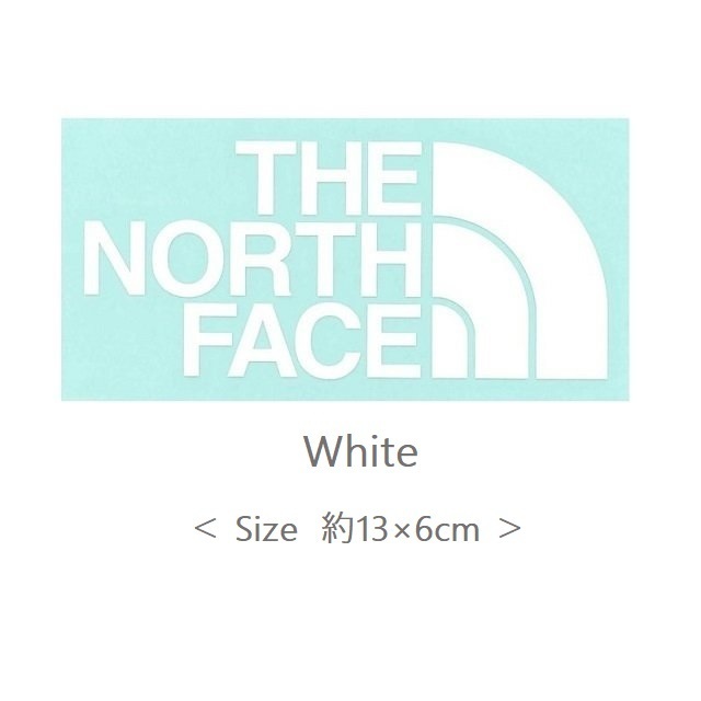 THE NORTH FACE Cutting Sticker NN32347 White カッティング ステッカー 新品 防水素材_画像3