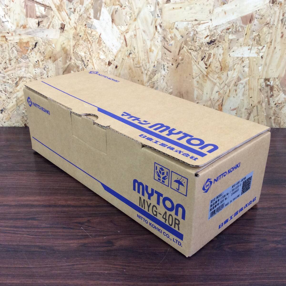 【WH-0038】未使用 NITTO 日東工器 MYTON マイトン エアーグラインダー MYG-40R_画像2