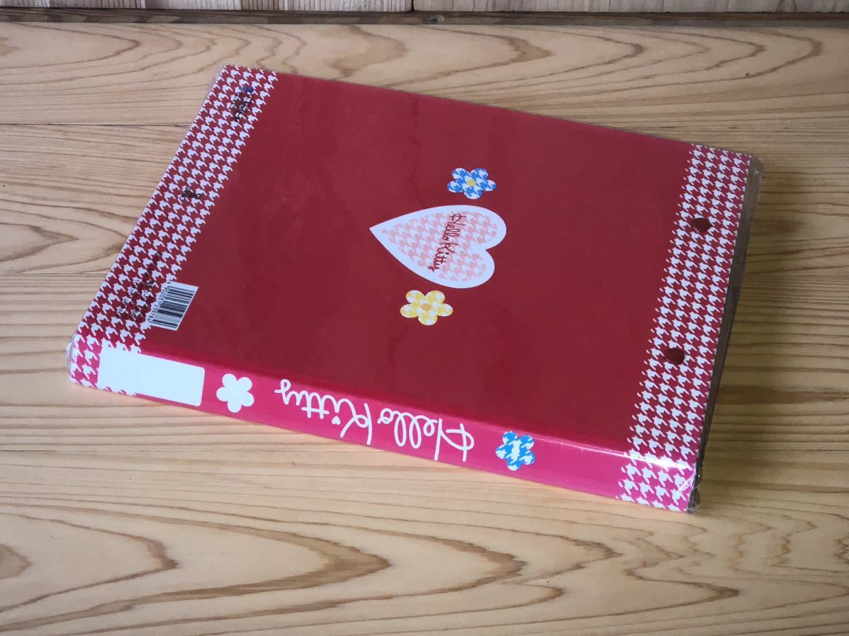  new goods unopened that time thing Sanrio Sanrio Hello kitty Hello Kitty vintage retoro old retro binder -