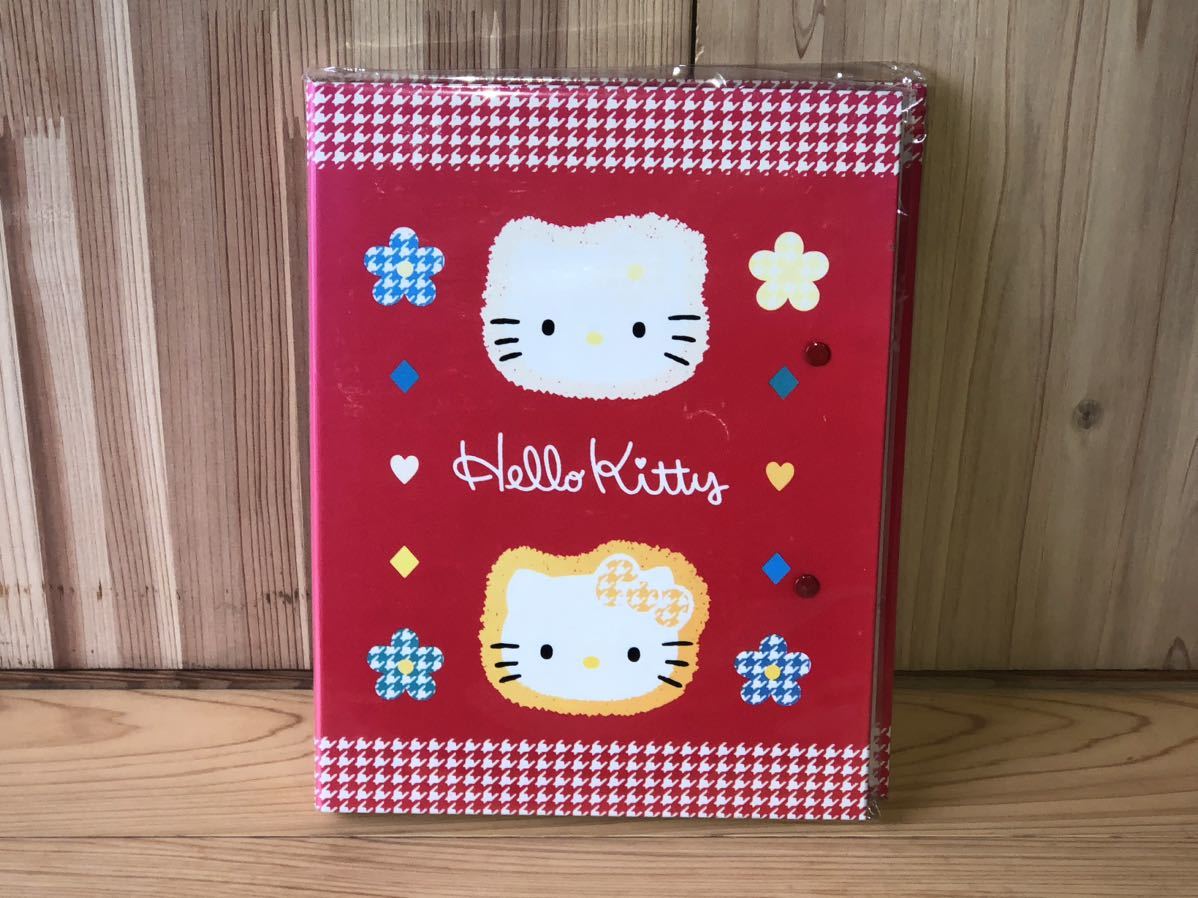  new goods unopened that time thing Sanrio Sanrio Hello kitty Hello Kitty vintage retoro old retro binder -