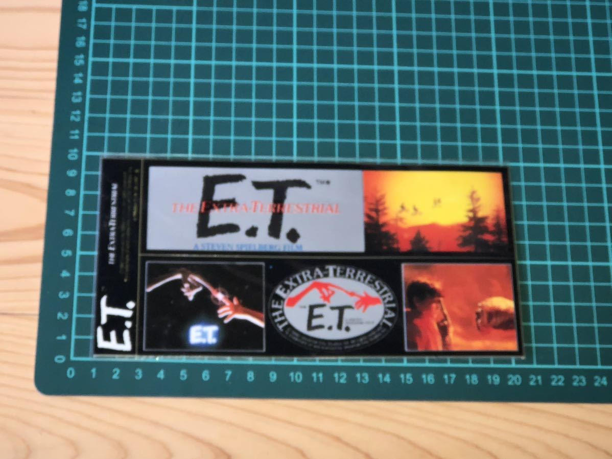新品　未開封　当時物　universal city studio E.T. ステッカー　sticker 洋画　BMX KUWAHARA vintage retoro 古い　昭和 SF映画　03_画像3