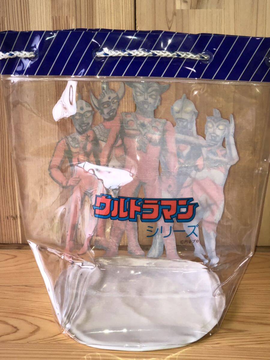 新品　未使用　当時　ウルトラマンレオ　ULTRAMANLEO vintage retoro 昭和レトロ　雑貨　ビーチバッグ　ビニールバッグ_画像3