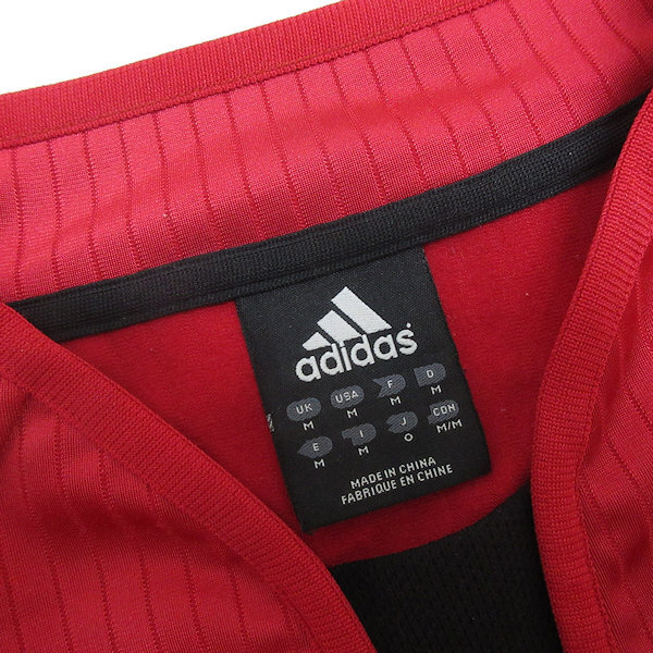 G# Adidas /adidas спорт одежда / cut and sewn [O] красный /men\'s/20[ б/у ]#