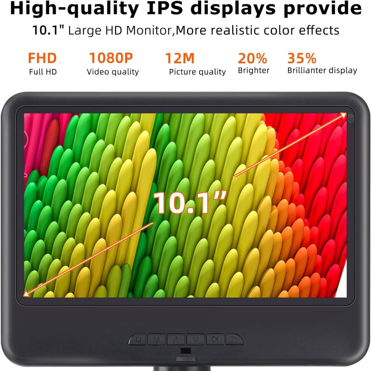 10 1インチ デジタル顕微鏡 マイクロスコープ 電子顕微鏡 USB 10 1インチ デジタル顕微鏡 マイクロスコープ 電子顕微鏡 USB