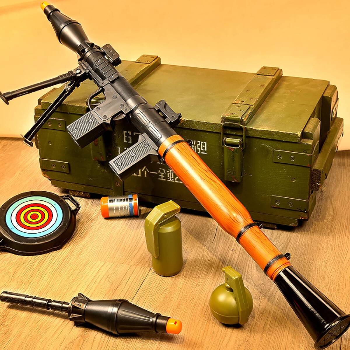 RPG-7シェルイジェクトソフトブレットガン VAソフトダーツ弾丸 トイガン/CS-go撮影おもちゃ銃 DIY 工具/エアガン サバゲー　ミリタリー