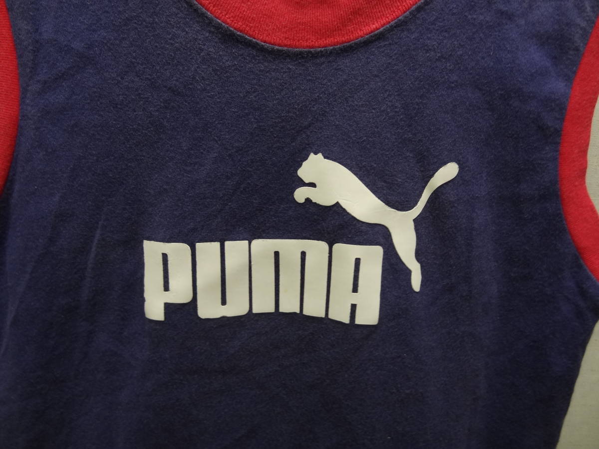 全国送料無料 プーマ PUMA 子供服キッズ男の子 スポーツ綿100％ ノースリーブ タンクトップTシャツ 130