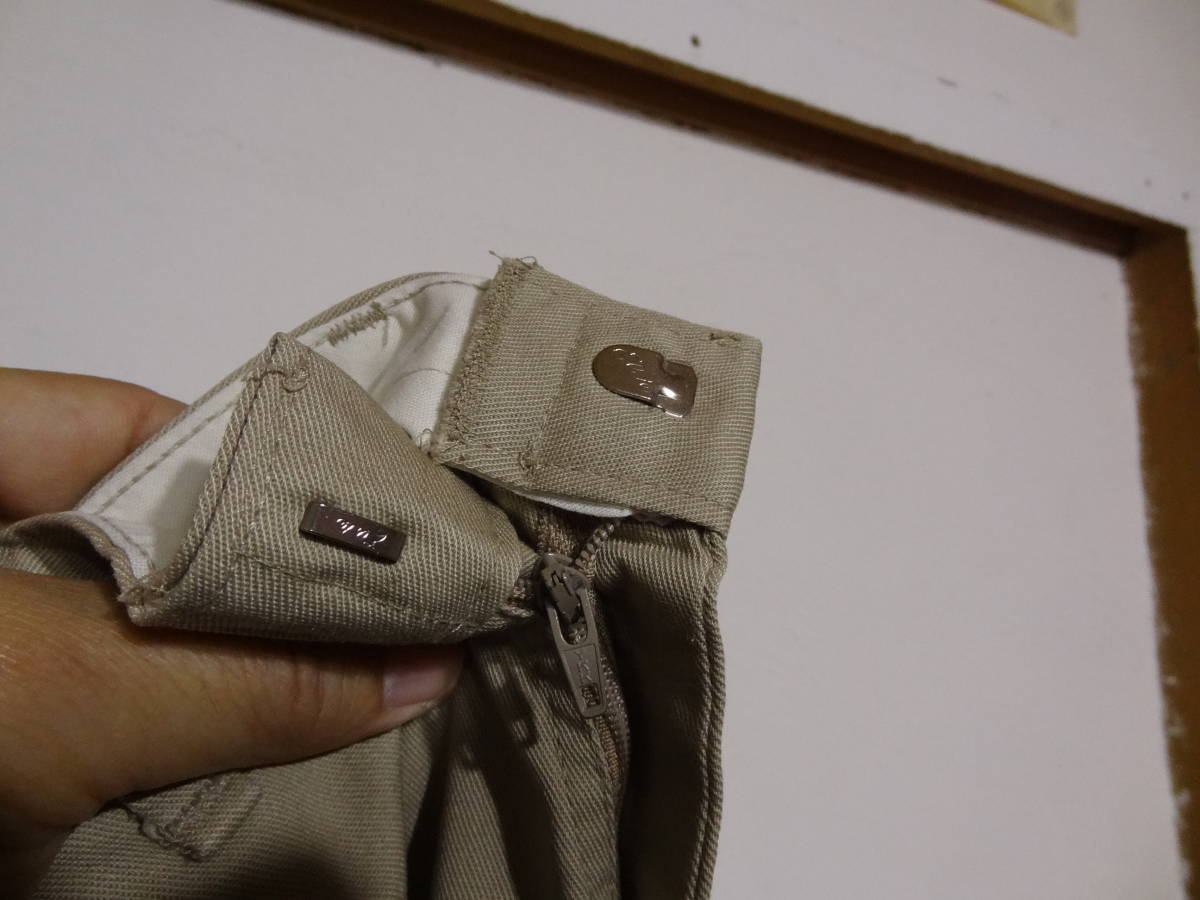  nationwide free shipping America USA old clothes rare!!MADE IN USA michael james child clothes Kids man & girl khaki - color no- tuck chino pants 110-120(8)④