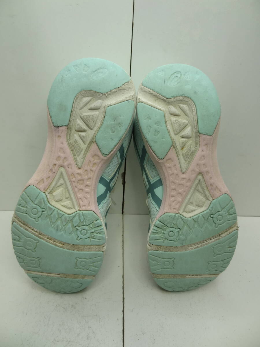  бесплатная доставка по всей стране Asics ASICS Laser beam LAZER BEAM ребенок обувь Kids девочка резина шнур сетка спортивные туфли обувь 21cm