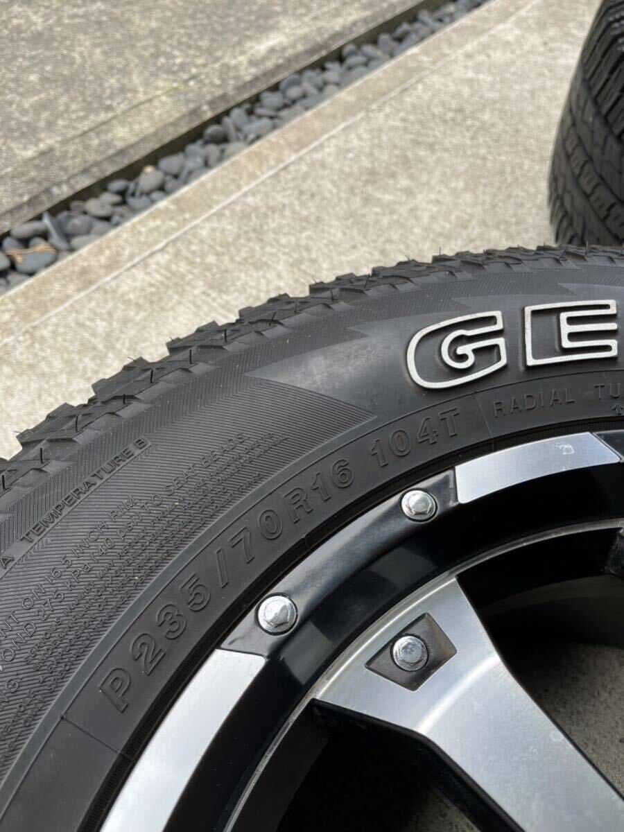 MKW MK-46 235/70R16 MK46 ジオランダー BF グッドリッチ デリカD5 D5 デリカ エクストレイル BFG 114.3 215/70R16 MK36 225/70R16 RAV4の画像9