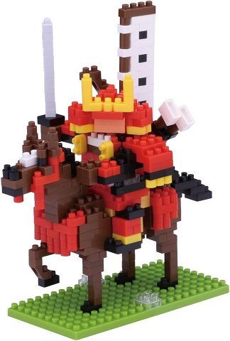 送料無料 ナノブロック nanoblock サムライ 侍 NBH_124 SAMURAI 日本 JAPAN 未開封品の画像6