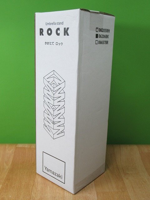 山崎実業 傘立て ROCK ロック ブラック 06206 US-ZI 傘収納可能数6本 シンプル モダン かさたて アウトレット_画像3