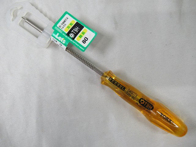 5 kind set unused be cell B-5400TX power grip torx screwdriver T30H T15H T9H T7H T6 outlet postage 520 jpy 