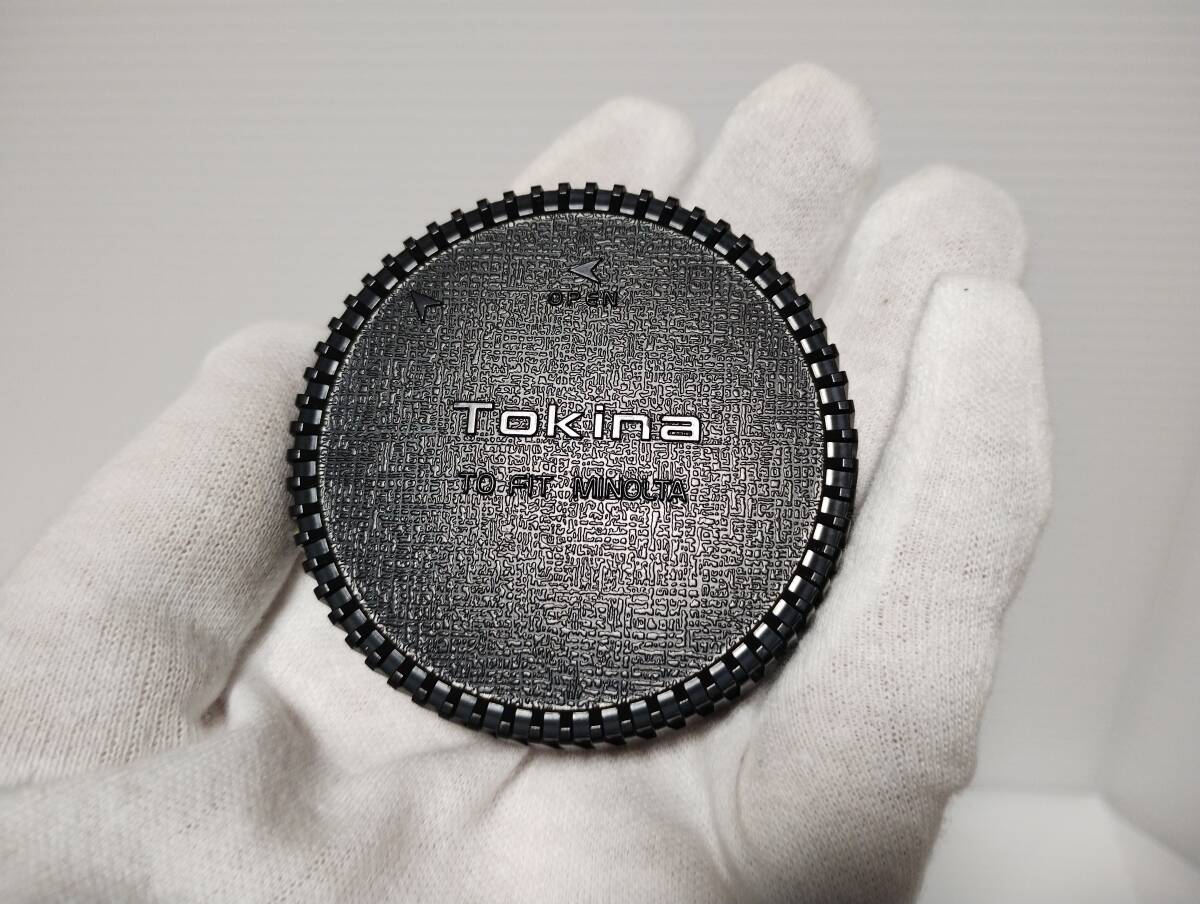 Tokina to fit MINOLTA　レンズリアキャップ　レンズキャップ　カメラ_画像1