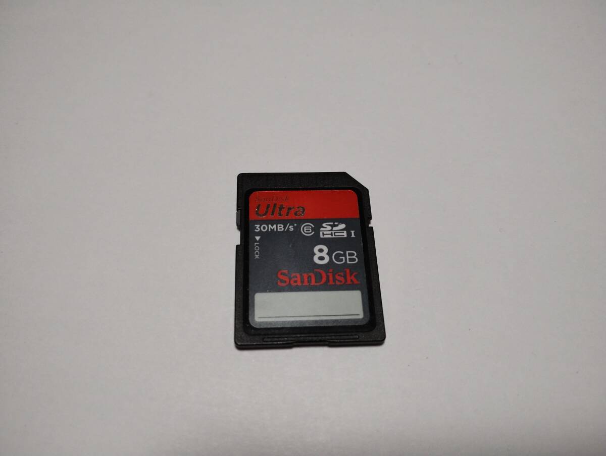 8GB SanDisk Ultra SDHCカード フォーマット済み SDカード メモリーカードの画像1