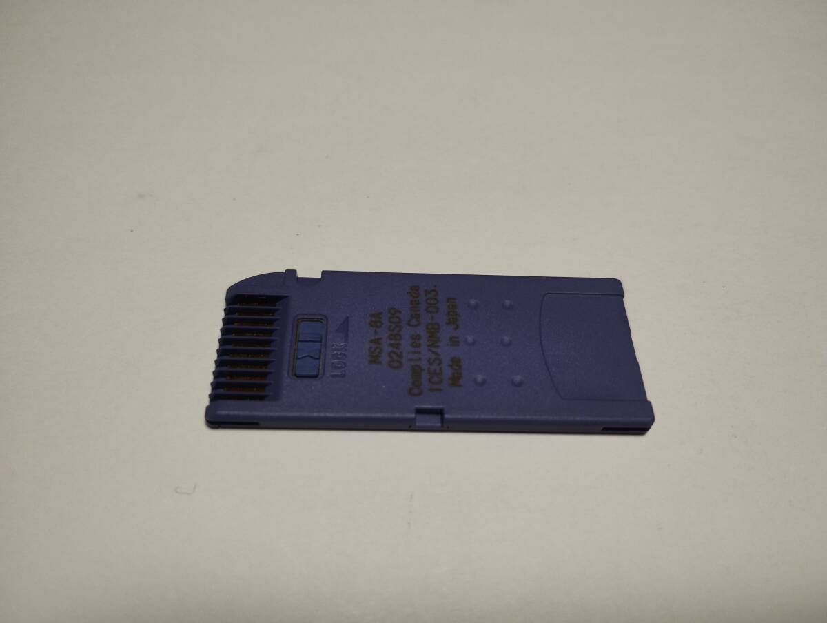 8MB　メガバイト　SONY　メモリースティック MEMORY STICK_画像2