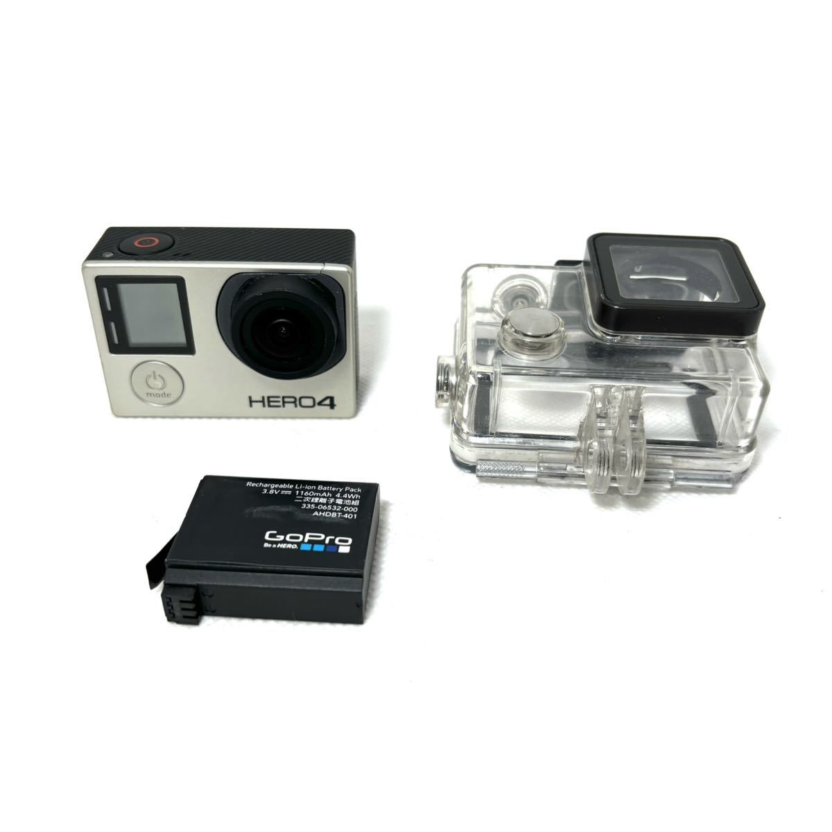 GoPro/ゴープロ HERO4 CHDHY-401 SILVER アクション ビデオカメラの画像1