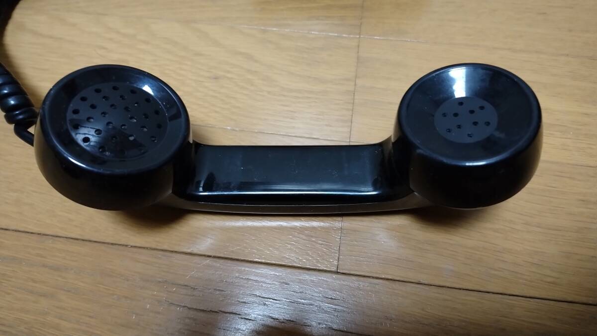日本電信電話公社 黒電話 601-A2 電話機 アナログ ダイヤル式_画像8