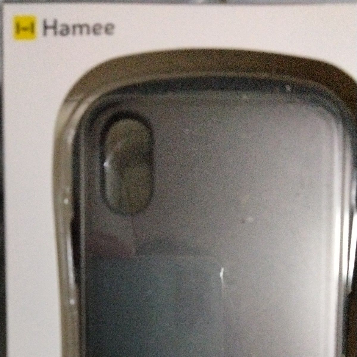 【未使用】iFace iPhone XS/X ケース [マットグレー] Hamee 外箱傷みアリ