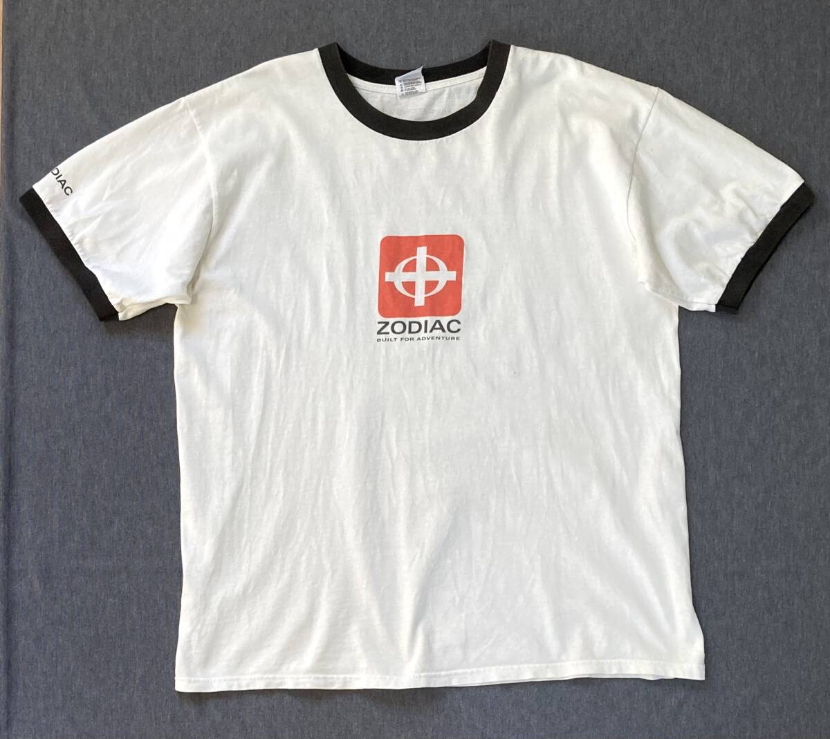 希少 00s ZODIAC ゾディアック Tシャツ XL 時計 企業 スイス_画像1