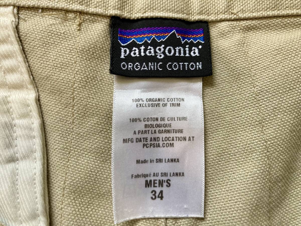 Patagonia 12年製 パタゴニア stand up shorts W34 ダック地 スタンドアップショーツ ハーフパンツ _画像6
