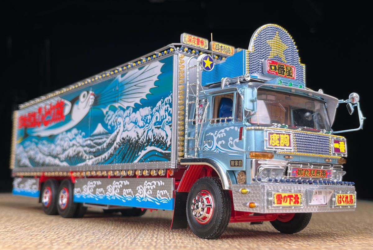 Yahoo!オークション - 1/32 トラック野郎 熱風5000キロ アオシマ製 Yahoo!オークション - 1/32 トラック野郎 熱風5000キロ アオシマ製