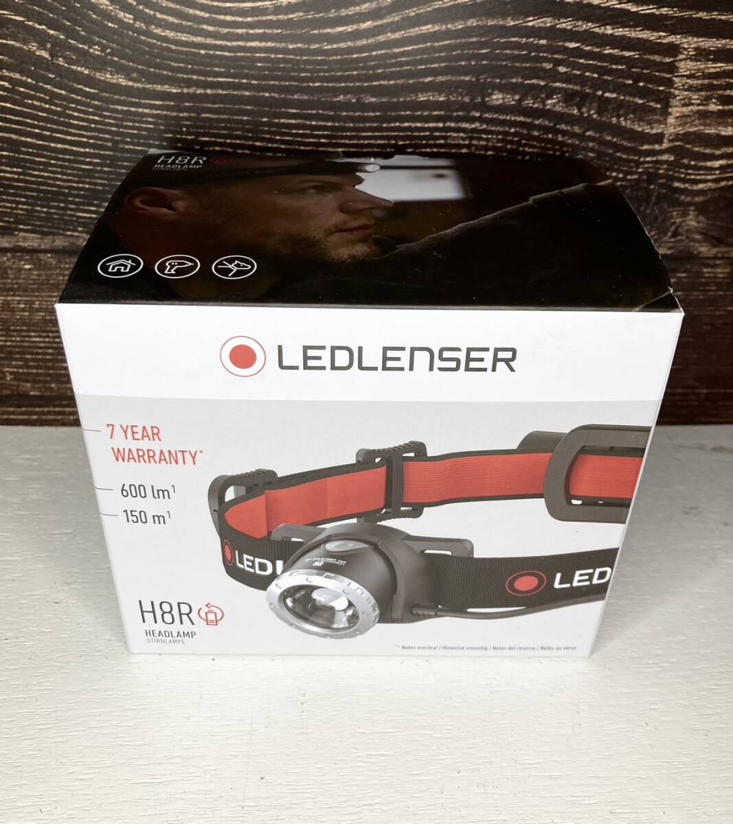 LEDLENSER 充電式 LED ヘッドライト H8R 500853 - ライト/ランタン