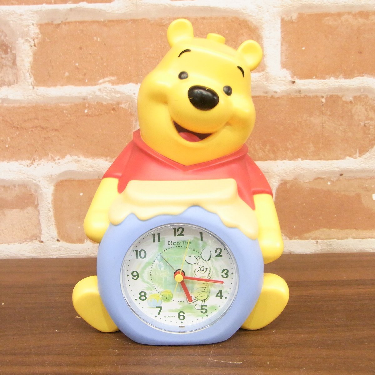 3805T 目覚まし時計 まざまし時計 Disney time ディズニー おしゃべり くまのプーさんの画像2