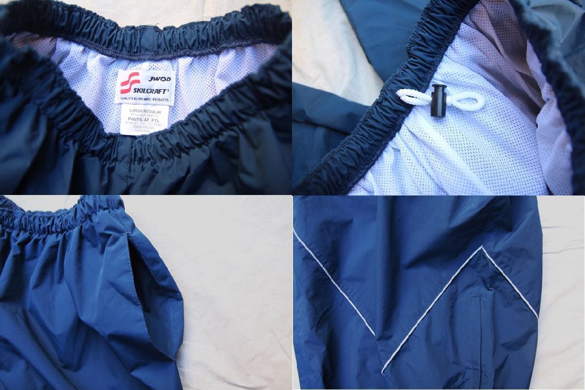 90s 00s VINTAGE ヴィンテージ USED 古着 US.Navy Nylon Physical Pants アメリカ海軍 ナイロンフィジカルパンツ Training トレーニング LR_画像3