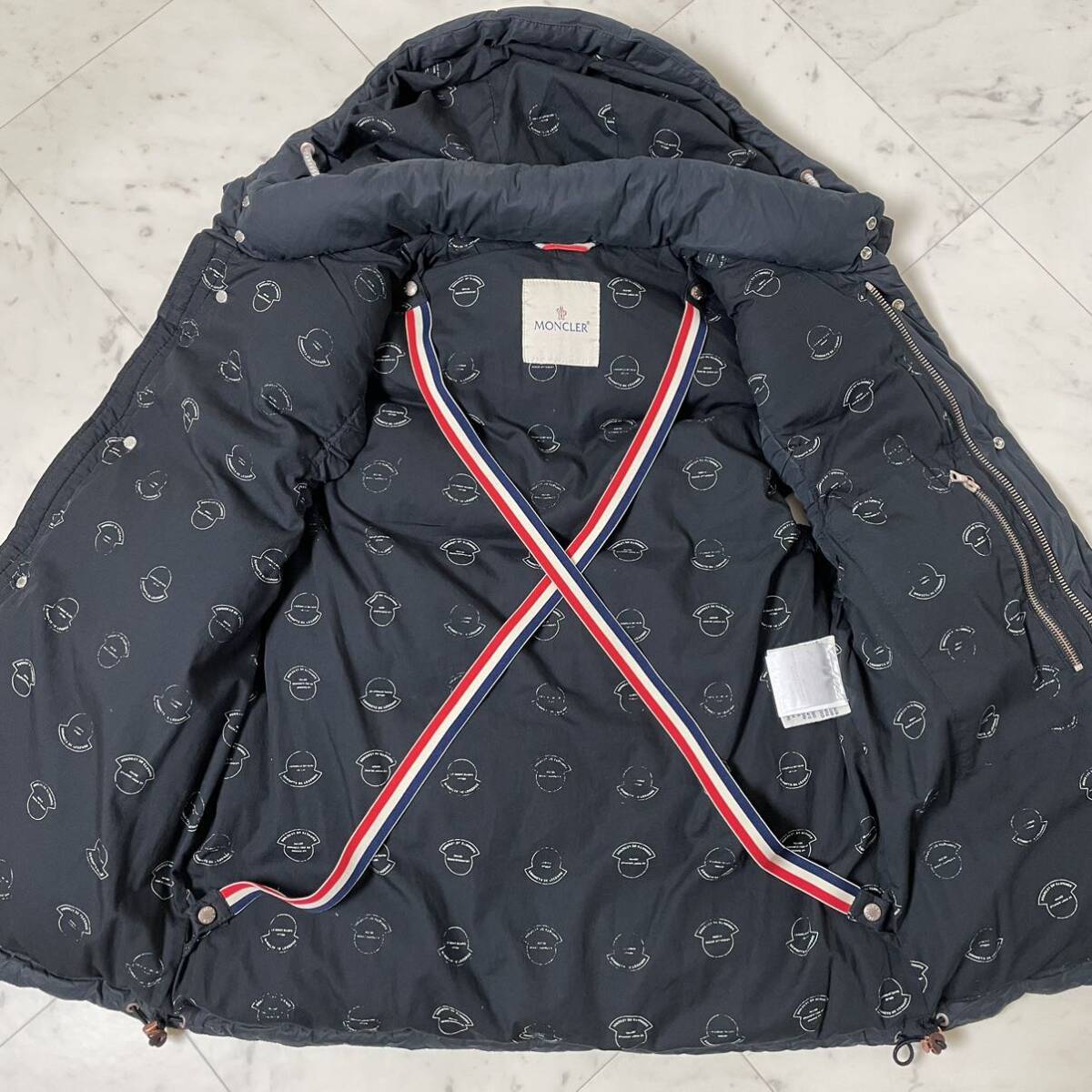 美品/L相当★ MONCLER V by visvim モンクレール × ビズビム 『GYANTSE』 名作☆ ヒマラヤ1997 ヨークデザイン マウンテン ダウンベストの画像6