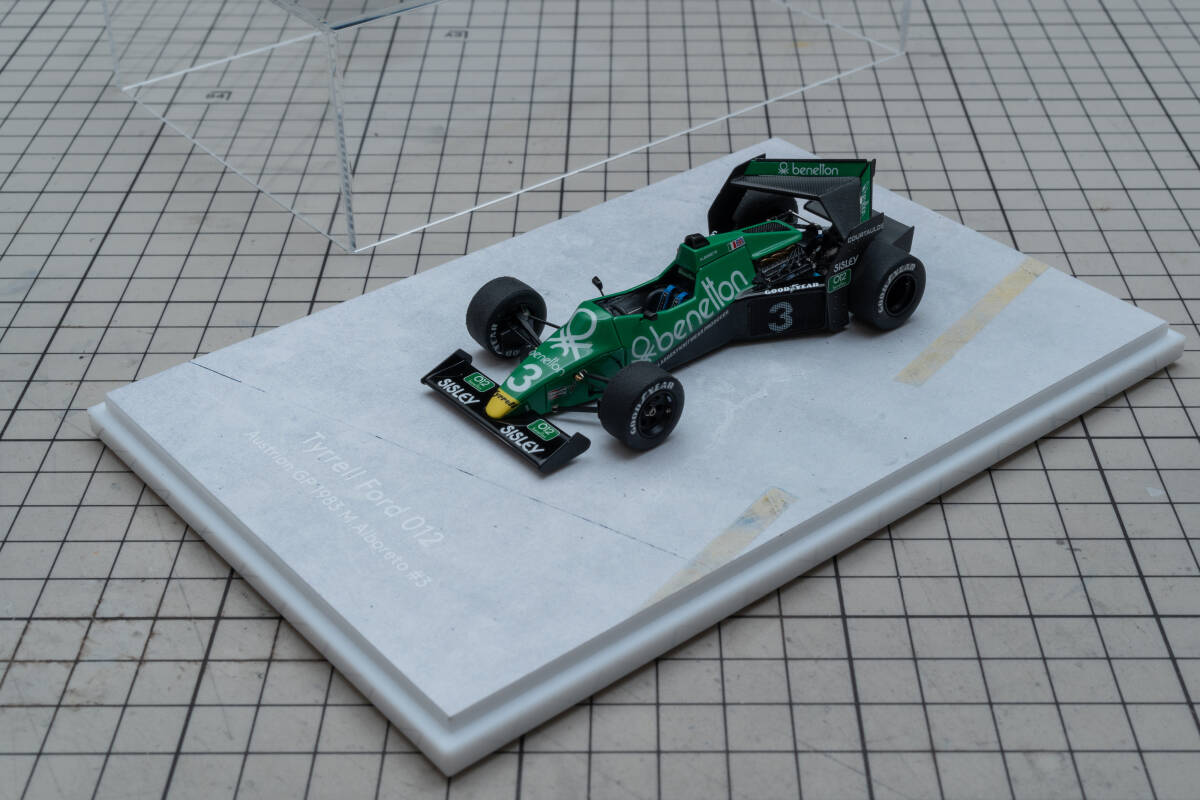 完成品｜Tameo SLK044 Tyrrell 012 1/43｜タメオ ティレル 012_画像10