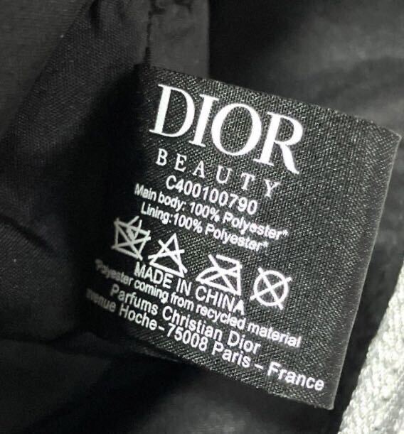 新品未使用　ディオール ポーチ ベロア ブラック DIOR ノベルティ　限定　ショッパー_画像7