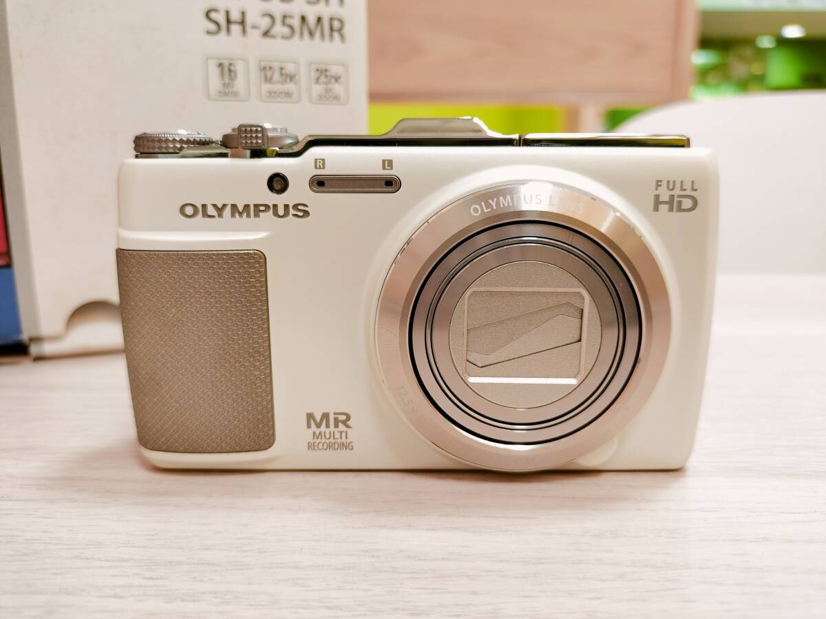 【動作確認済】OLYMPUS オリンパス SH-25MR 元箱 取扱説明書 付属品完備 コンパクトデジタルカメラ_画像2